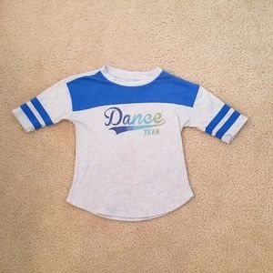 Athletic Works Girls Size XS/4-5 Dance shirt